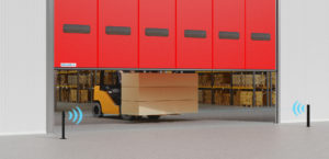 Скоростные рулонные ворота для наружного использования 21