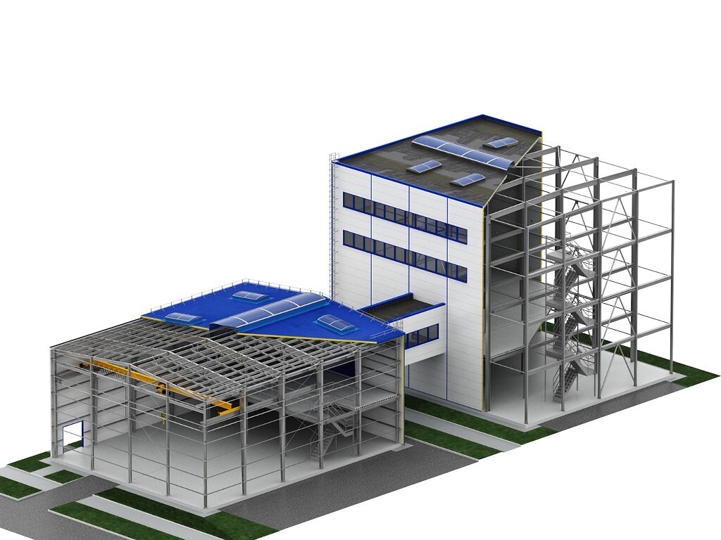 Каркасные здания DoorHan по индивидуальным проектам 2