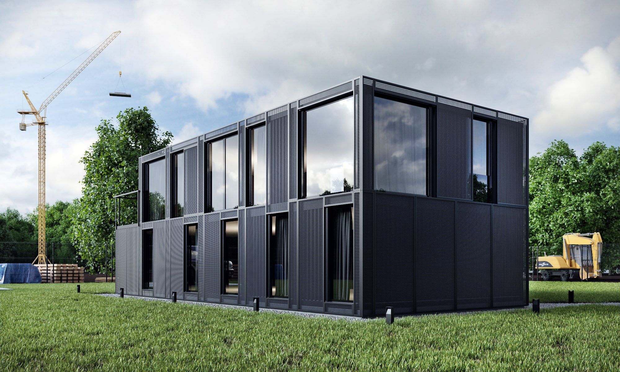 Блок контейнеры 15