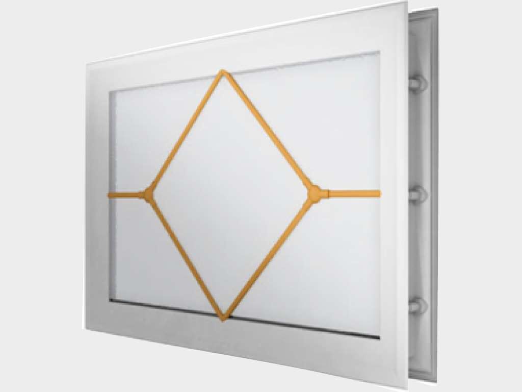 Ворота гаражные секционные с пружинами растяжения RSD01BIW 24 Ворота гаражные секционные с пружинами растяжения RSD01BIW 24