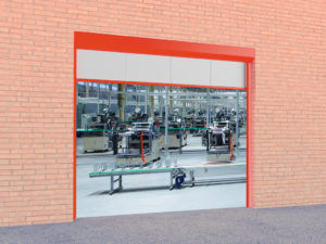 Шторы противодымные с пределом огнестойкости E60 и E120 1 Противодымные шторы устанавливаются в паркингах и промышленных помещениях