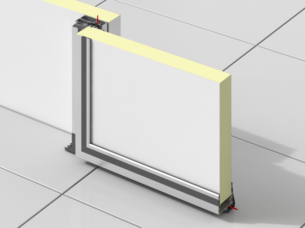Подъемная вертикальная дверь для охлаждаемых помещений серии IDV 3