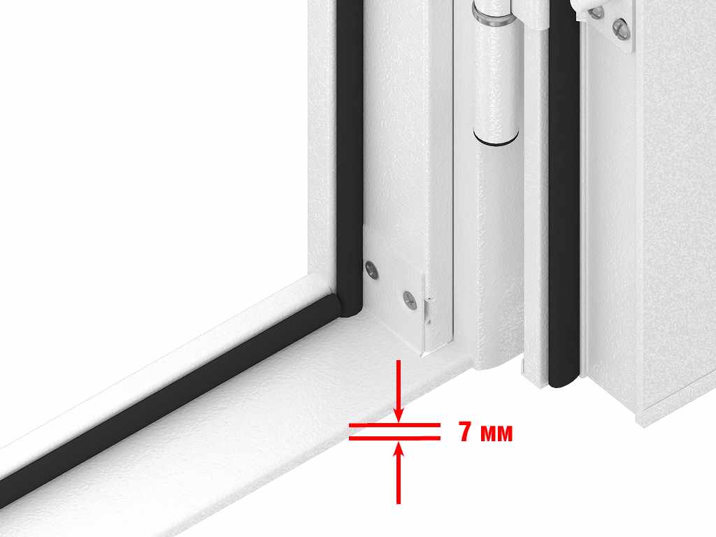 Технические двери одностворчатые 9