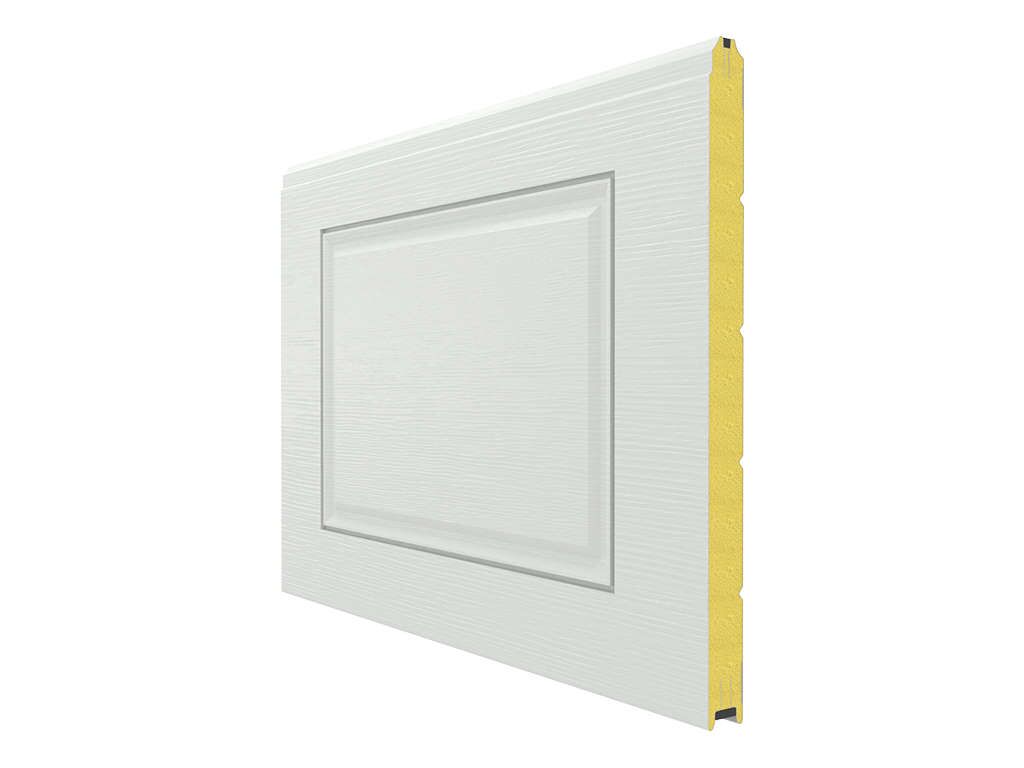 Откатные ворота из сендвич-панелей 16