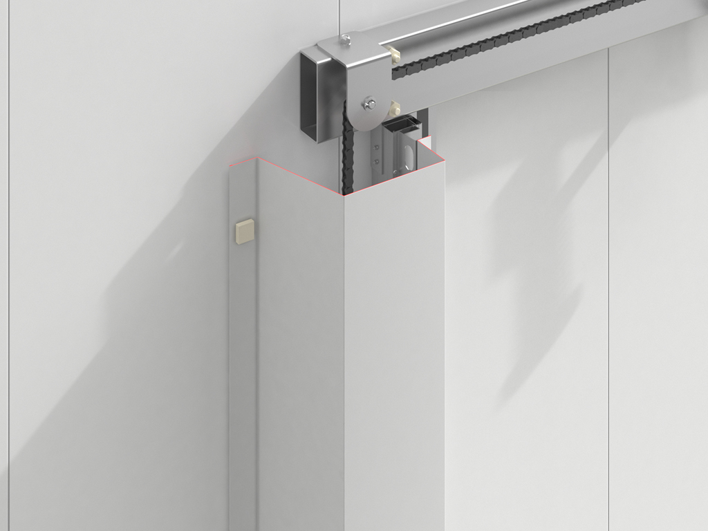 Подъемная вертикальная дверь для охлаждаемых помещений серии IDV 13