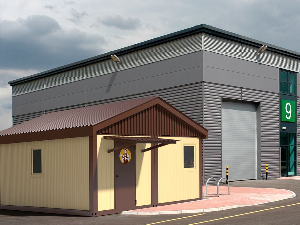 Модульные здания DoorHan из сборно-разборных блок-контейнеров 7