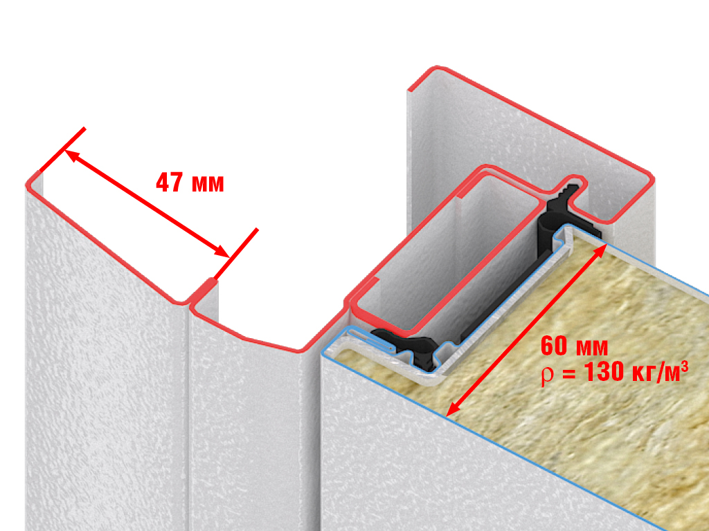 Технические двери одностворчатые 6