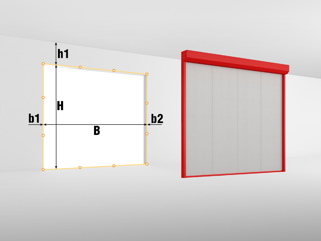 Шторы противодымные с пределом огнестойкости E60 и E120 16