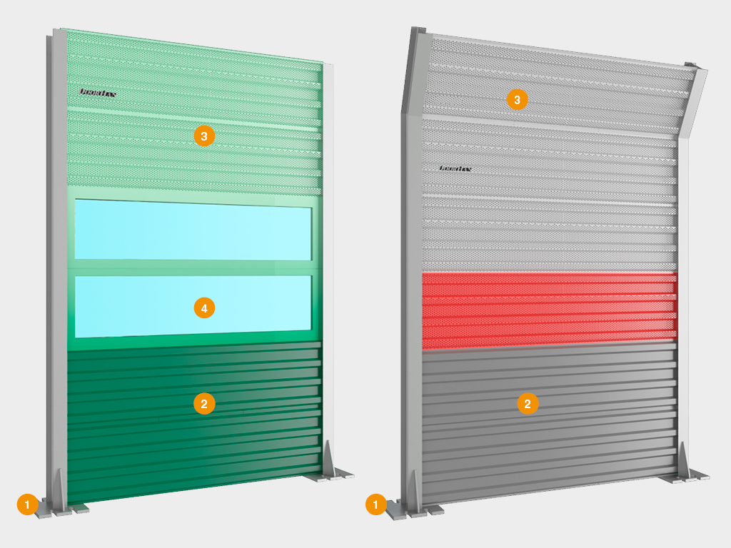 Акустические экраны DoorHan 1