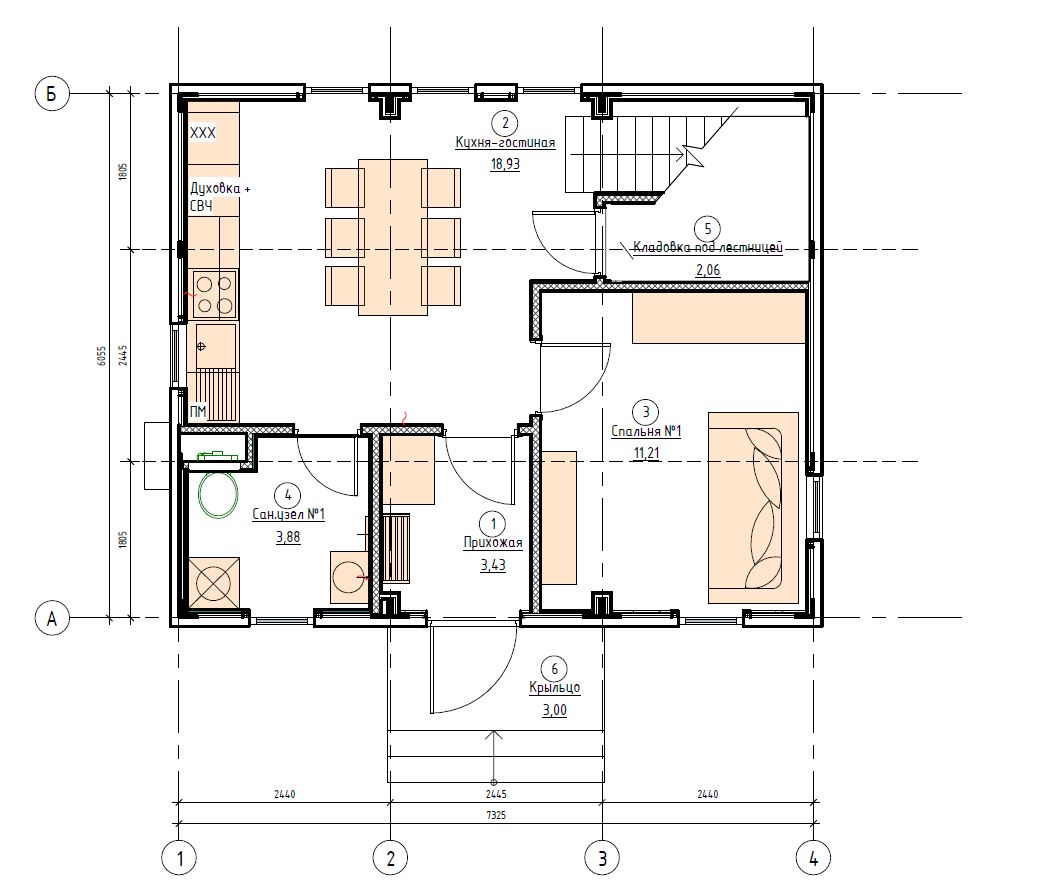 Модульный дом EFFECT LIGHT 88 WIDE WINDOWS 9