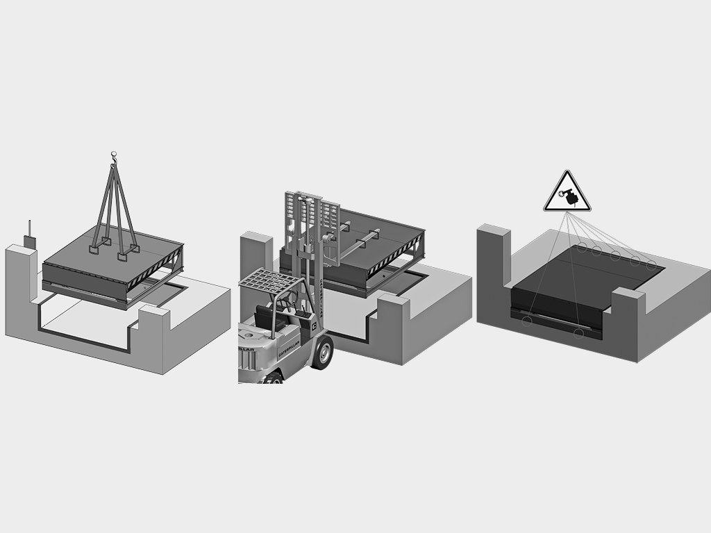 Платформа уравнительная механическая 2