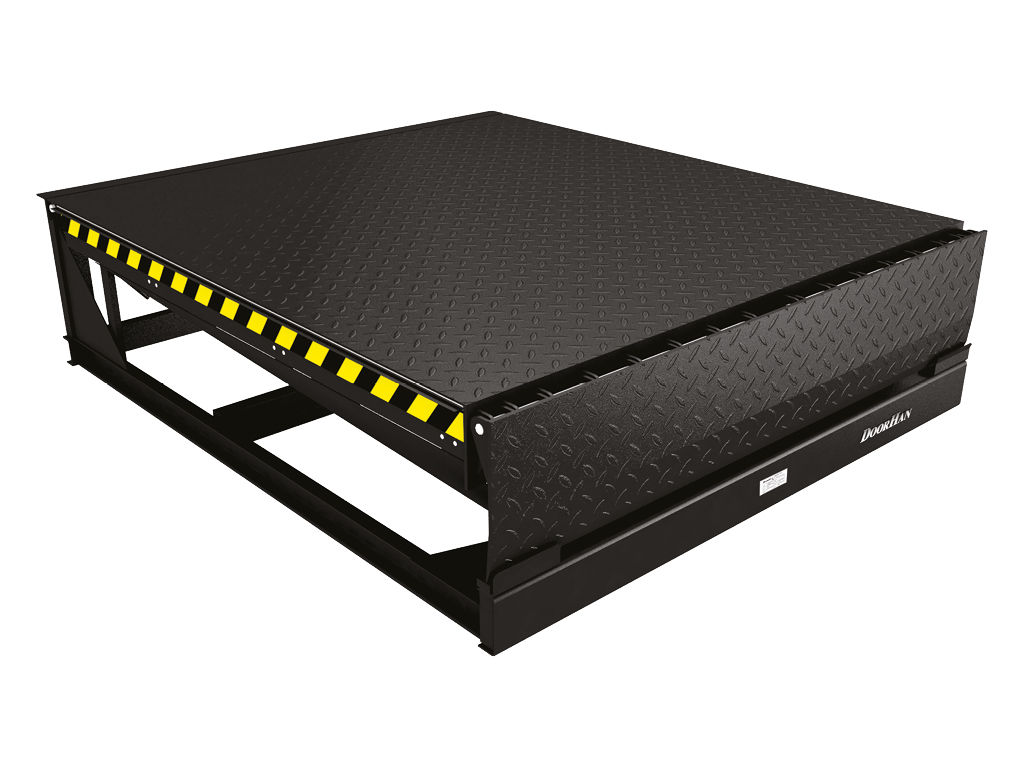 Платформа уравнительная с поворотной аппарелью 4