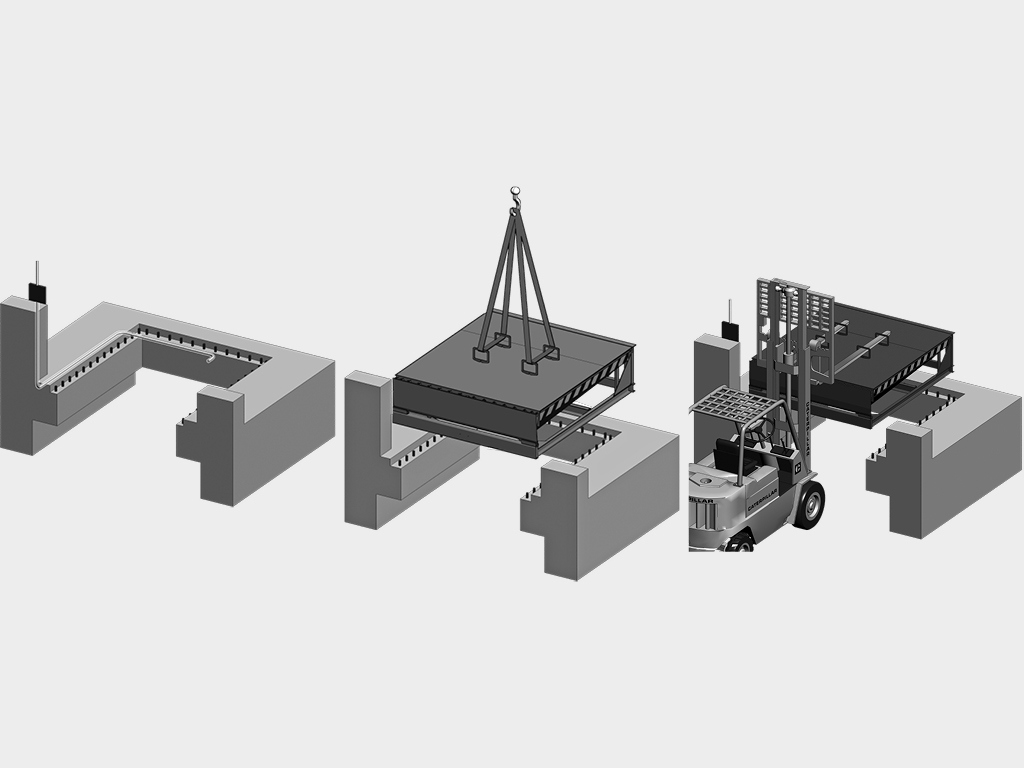 Платформа уравнительная механическая 3