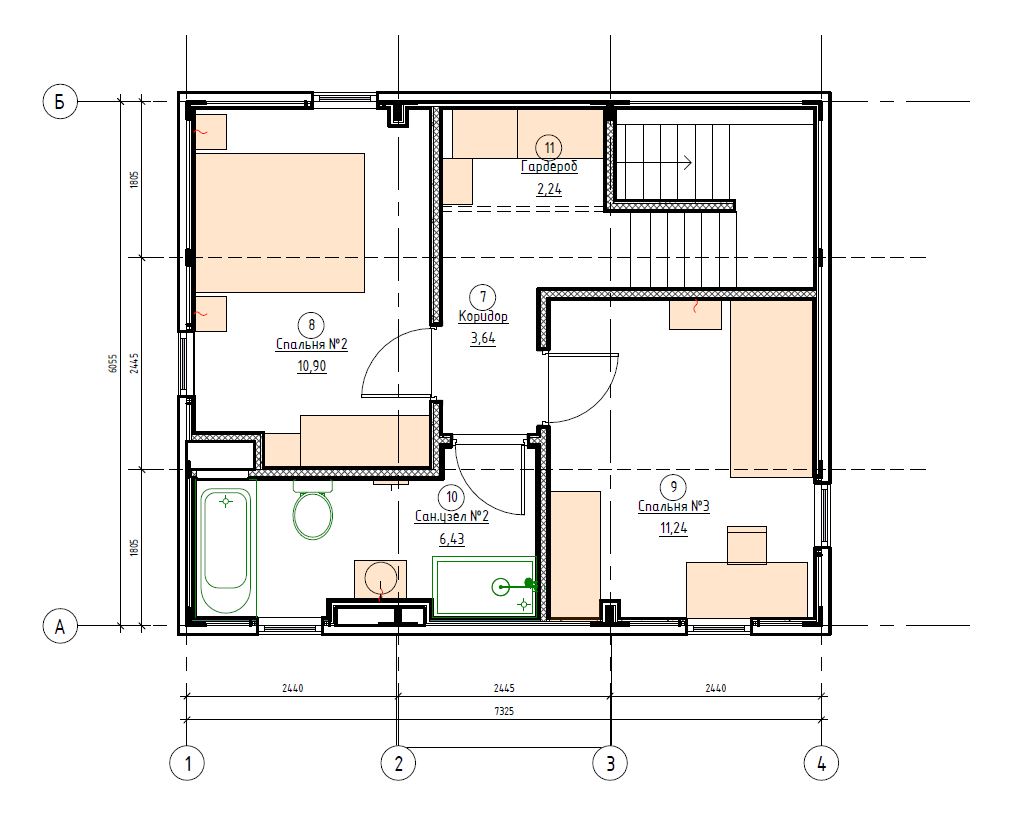 Модульный дом EFFECT LIGHT 88 WIDE WINDOWS 8