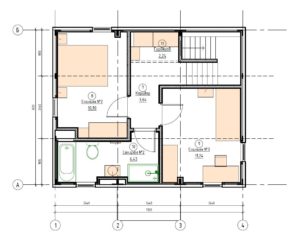 Модульный дом EFFECT LIGHT 88 25
