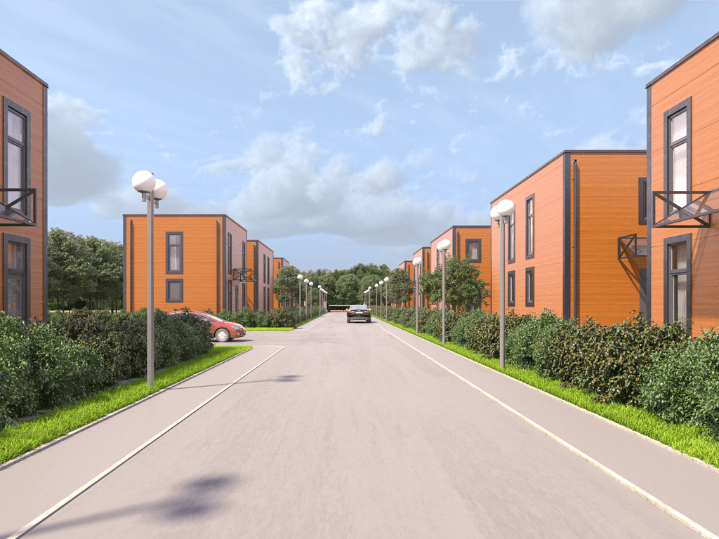 Модульный дом EFFECT LIGHT 88 5