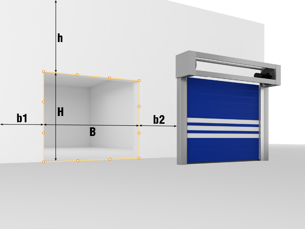 Скоростные спиральные ворота 7