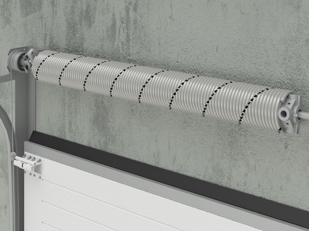 Ворота гаражные секционные с торсионным механизмом RSD02 21