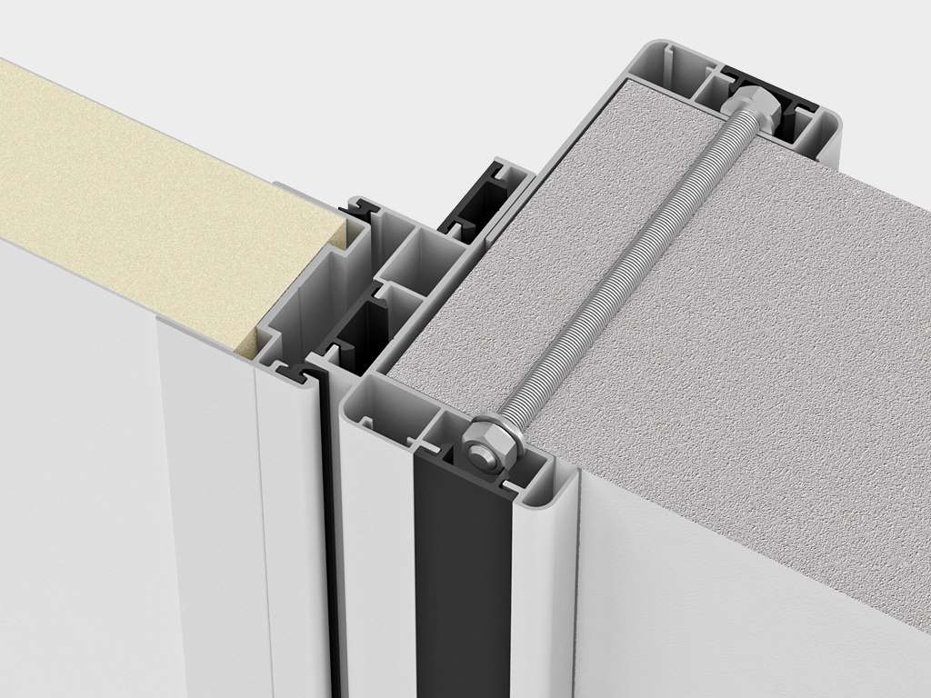 Холодильные двустворчатые двери для морозильных камер 5