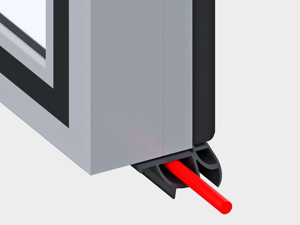 Холодильные откатные двери IsoDoor IDS1 для морозильных камер 29