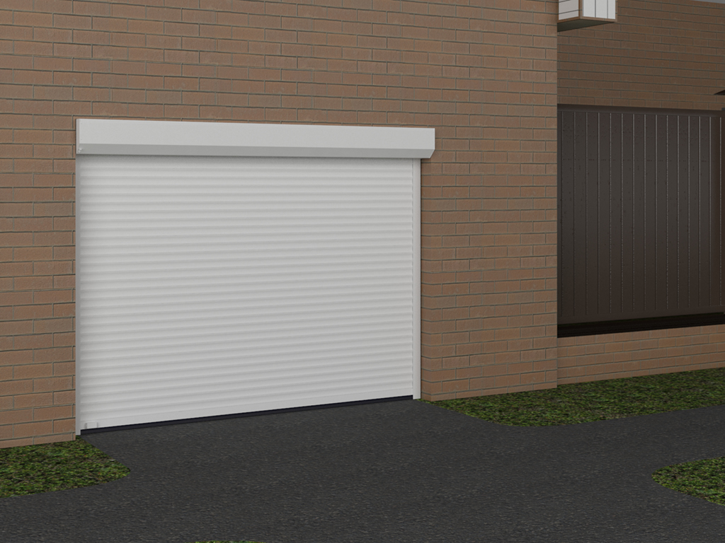 Ворота рулонные (Рольворота) из стального роллетного профиля RHS75 и RHS75P 4