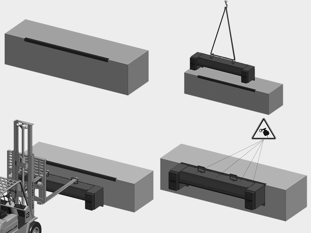 Платформа уравнительная механическая «МиниДок» 3