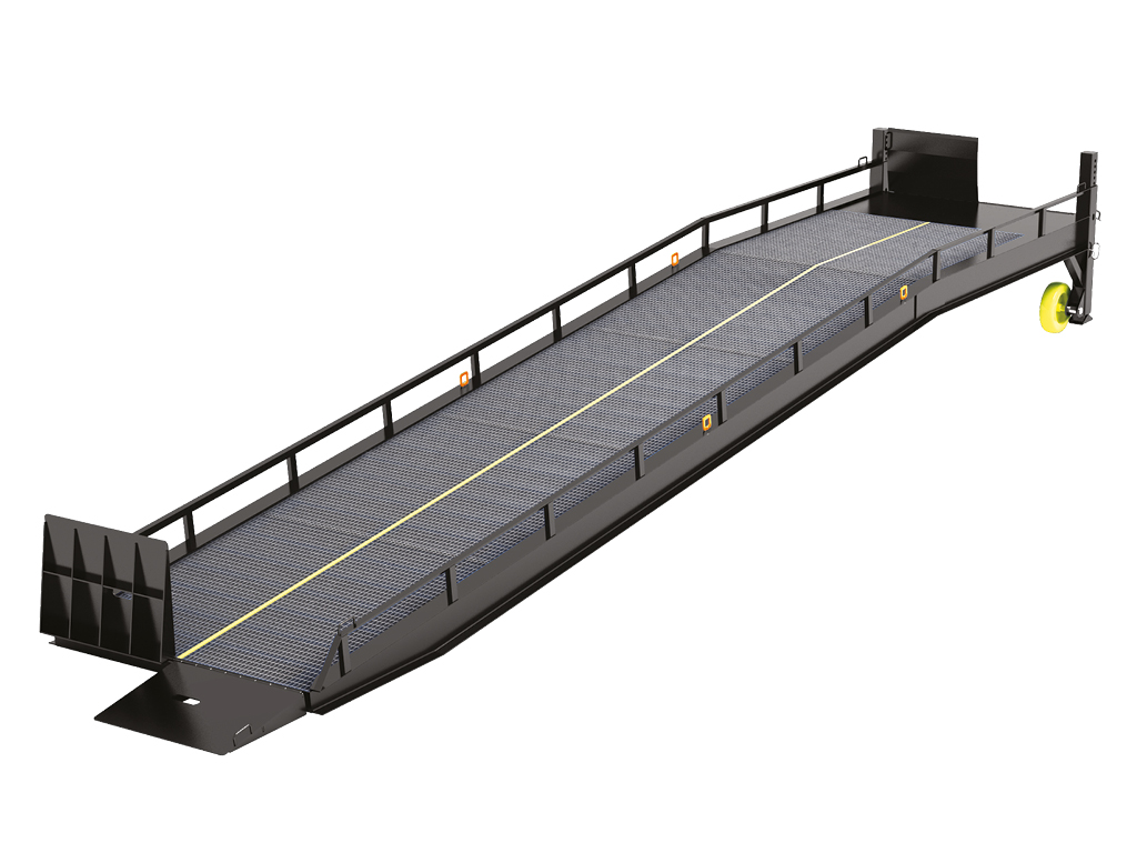 Рампа мобильная без опоры на кузов автомобиля 2