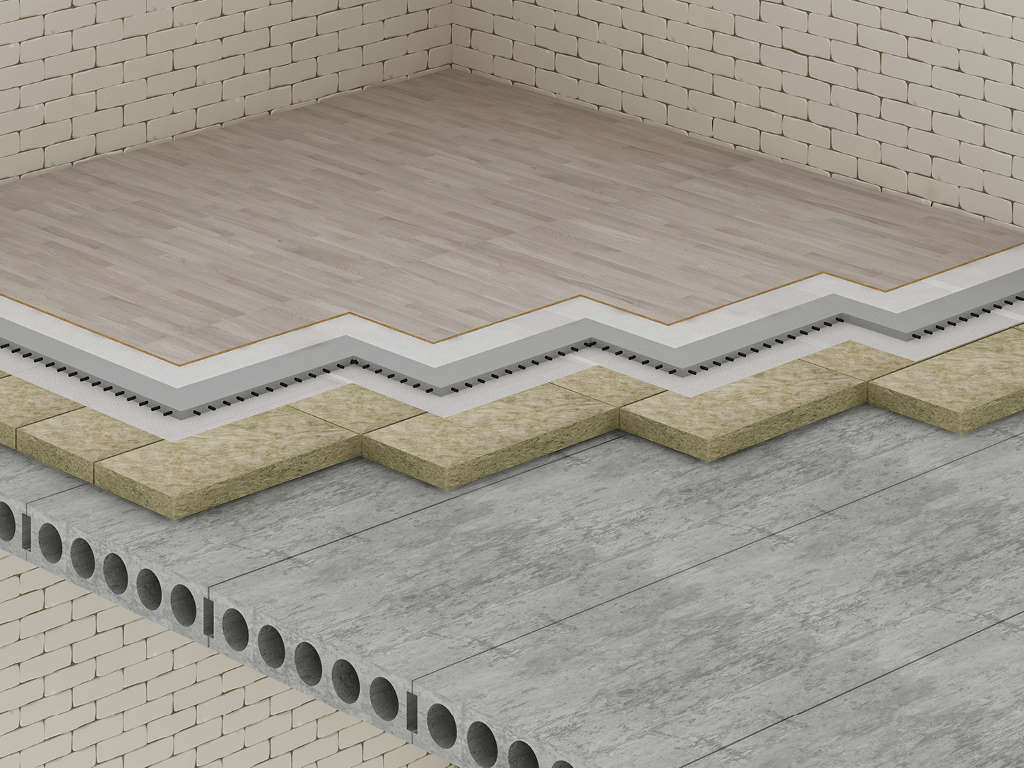 Утеплитель звукоизоляция DOORHAN Флор Оптима 120 кг/м3 2