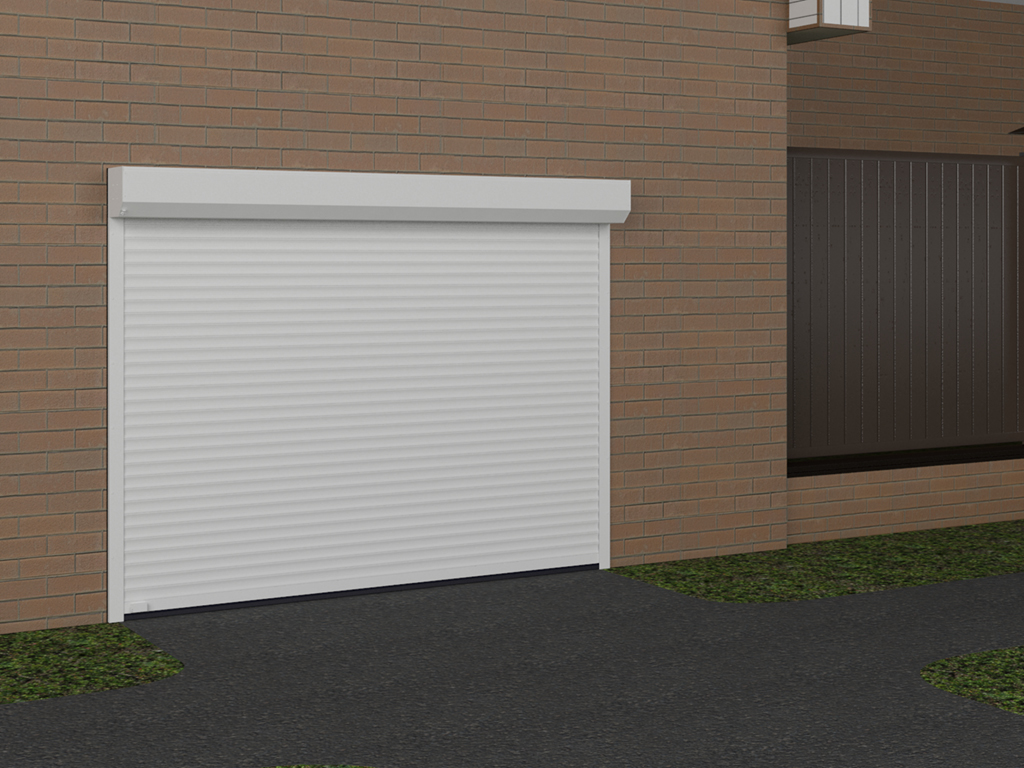 Ворота рулонные (Рольворота) из стального роллетного профиля RHS75 и RHS75P 3