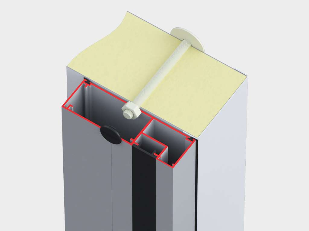 Холодильные откатные двери IsoDoor IDS1 для морозильных камер 26