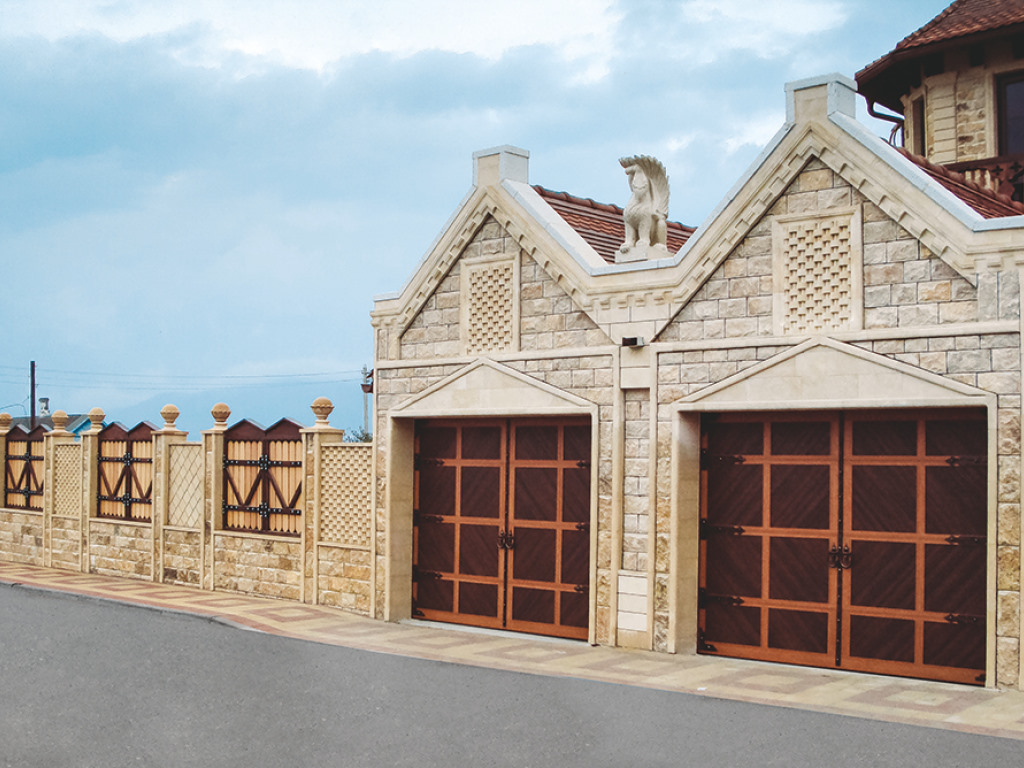 Ворота гаражные секционные с торсионным механизмом RSD02 15