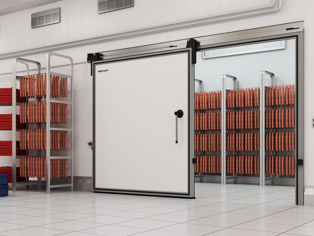 Холодильные откатные двери IsoDoor IDS1 для морозильных камер 10