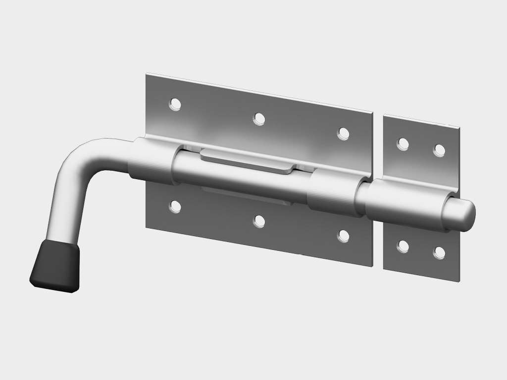 Калитка со стальной рамой и заполнением сварной сеткой 15
