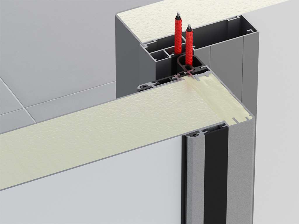 Холодильные откатные двери IsoDoor IDS1 для морозильных камер 20