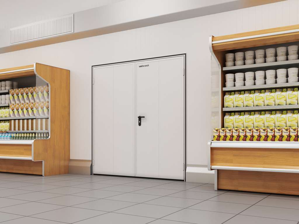 Холодильные двустворчатые двери для морозильных камер 11