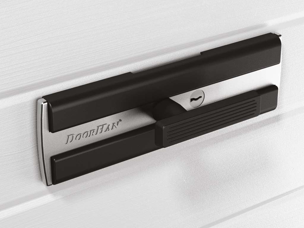 Ворота гаражные секционные из алюминиевых панелей с пружинно-инерционным механизмом RSD02LUX 16