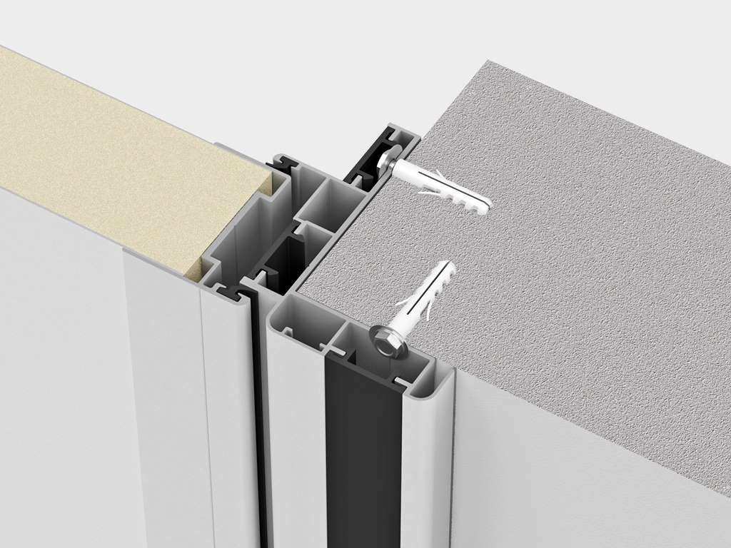 Холодильные двустворчатые двери для морозильных камер 4