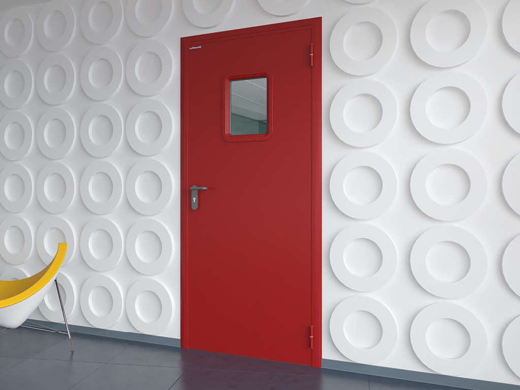 Противопожарные двери одностворчатые 2