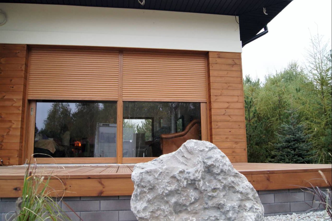 Рольставни взломостойкие на окна из экструдированного роллетного профиля RHE45M 7