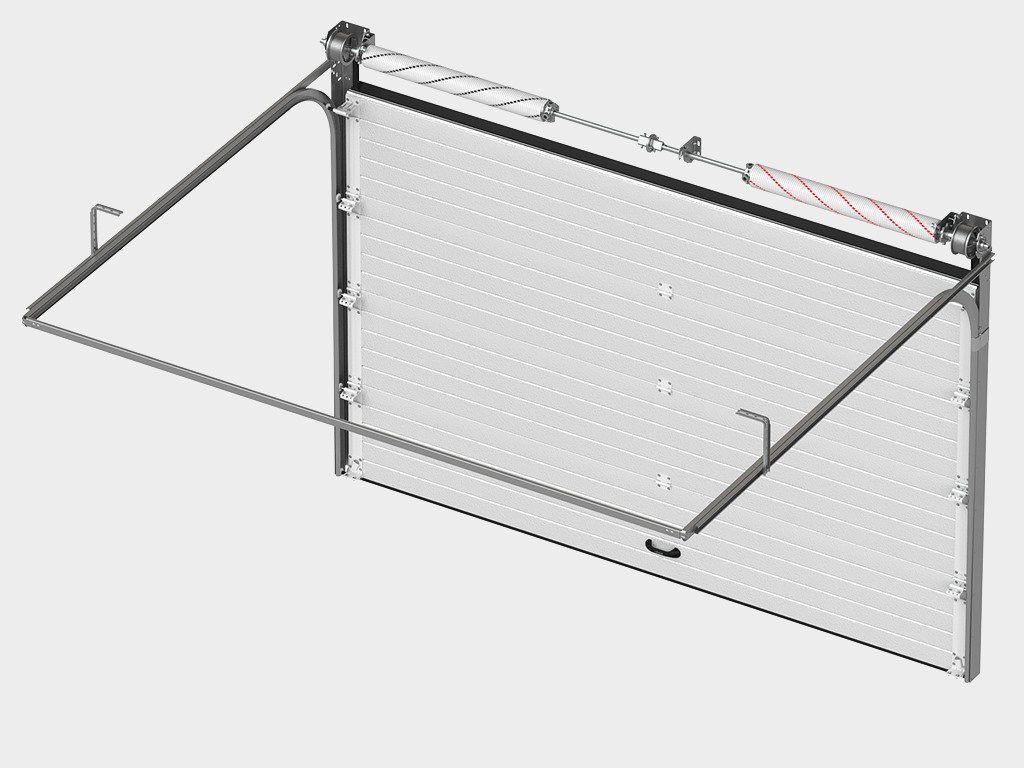 Ворота гаражные секционные с торсионным механизмом RSD02 18