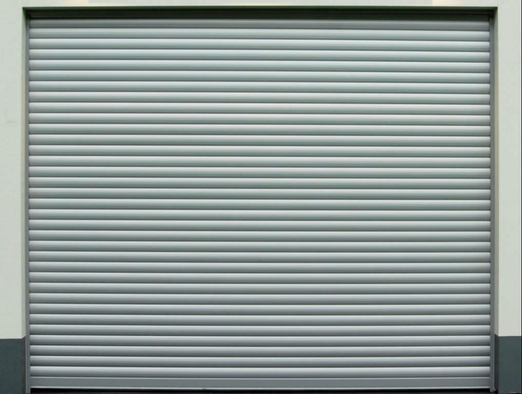 Ворота рулонные стальные с навальным приводом 8