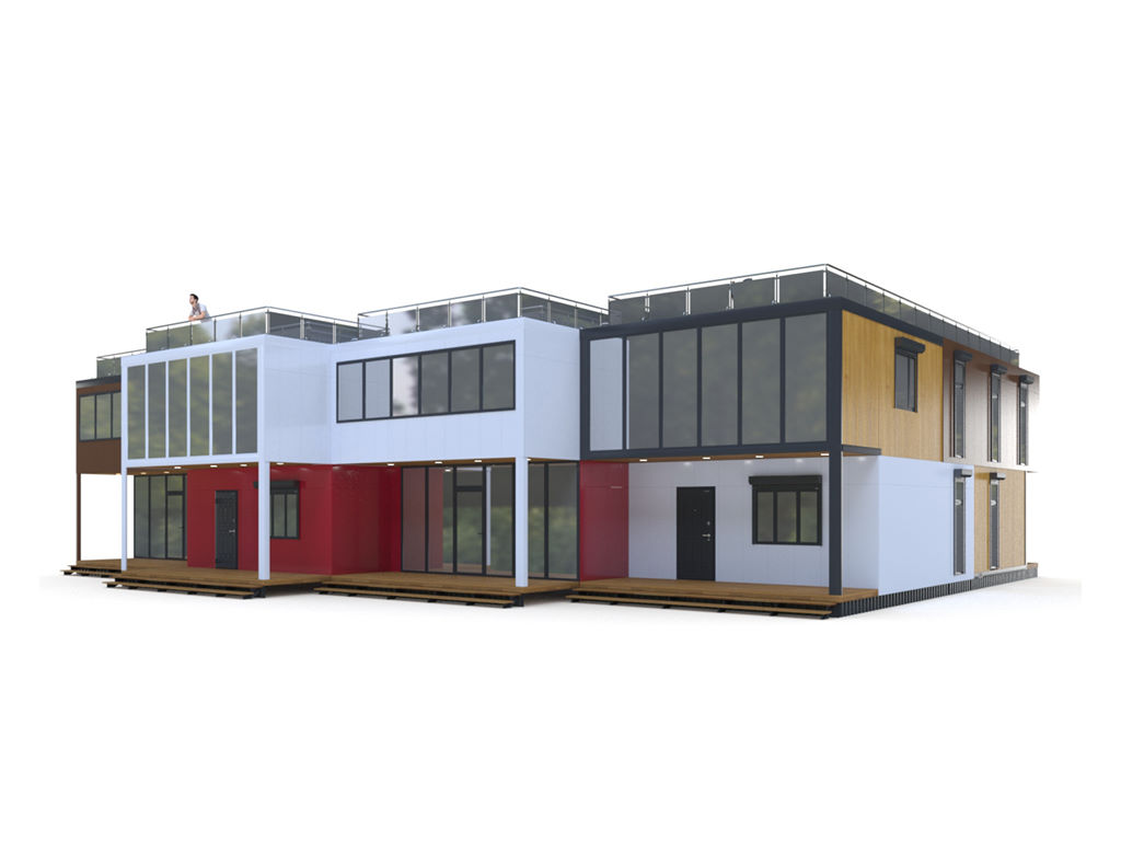Таунхаусы DoorHan PREFAB HOUSE 13