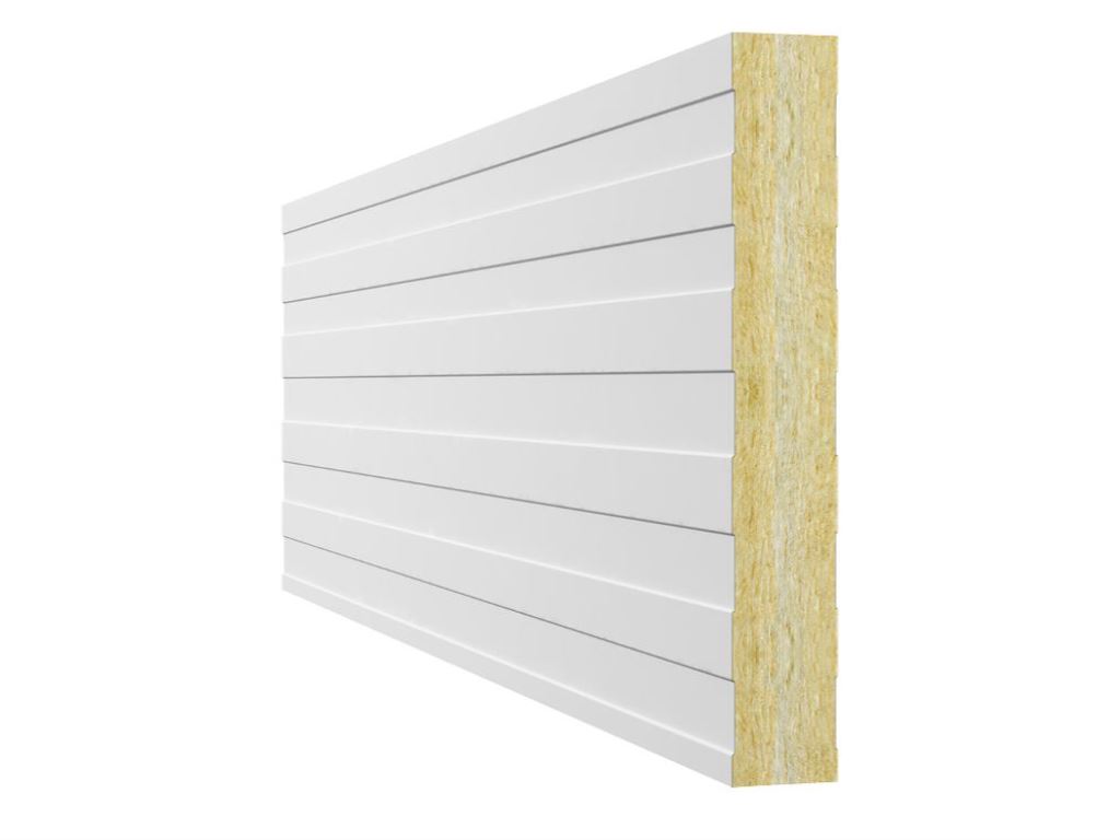 Стеновые сэндвич-панели МВ 100 мм 1 м.кв 5