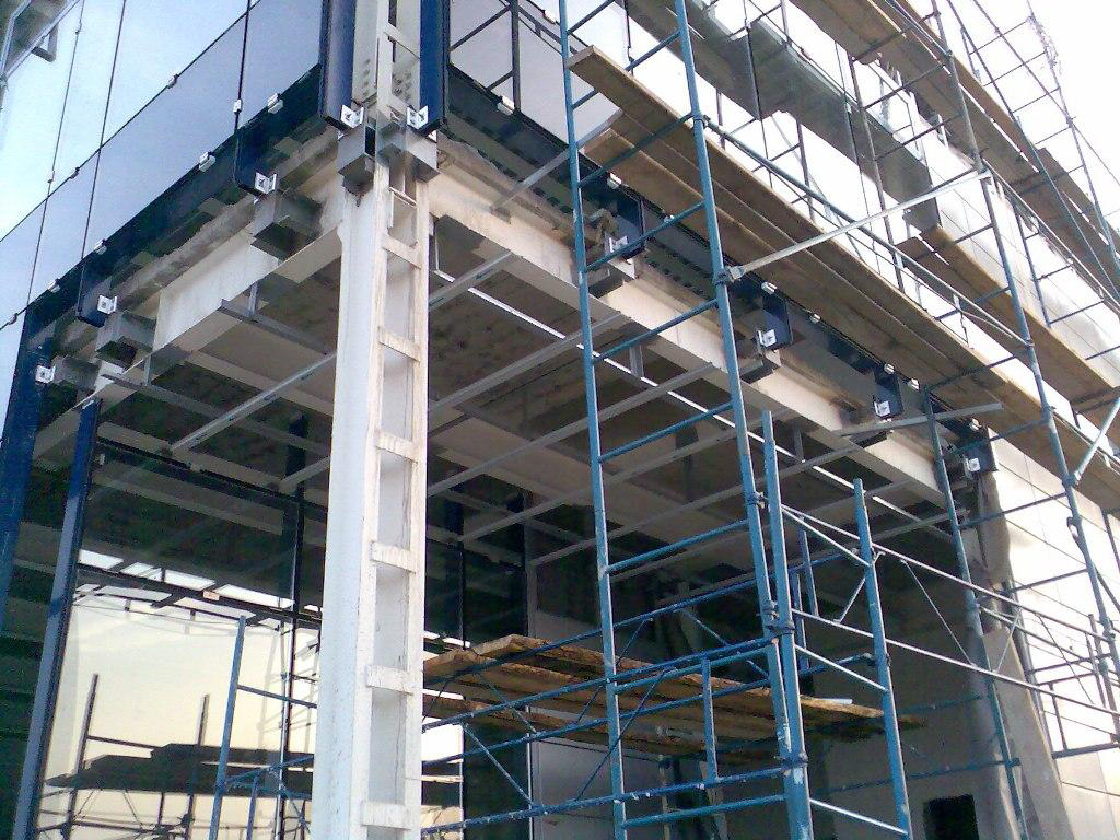 Фасадная стоечно-ригельная система 2