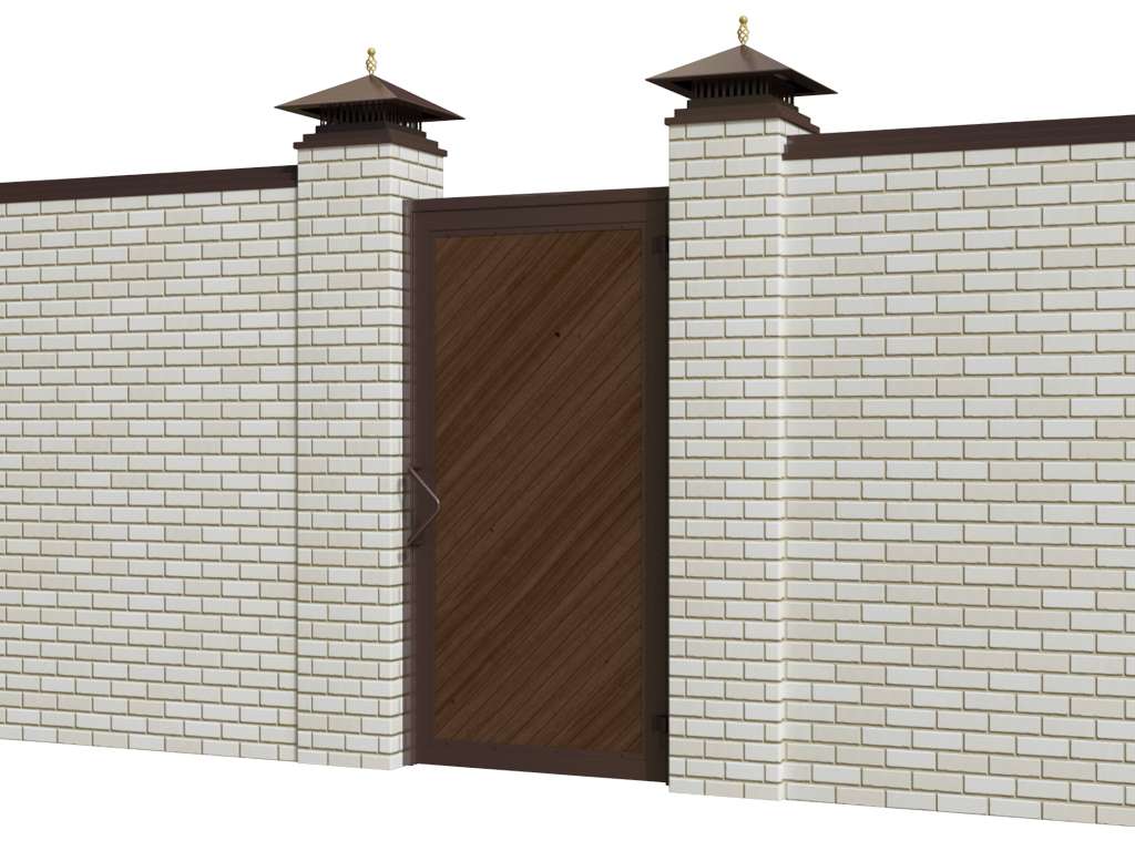 Калитка в алюминиевой раме с заполнением сендвич-панелями PSD-A 14