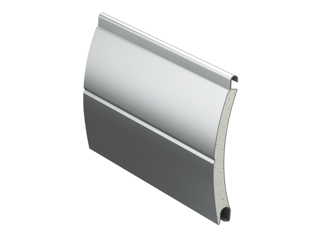 Рольставни на окна из пенозаполненного роллетного профиля RH45N 10