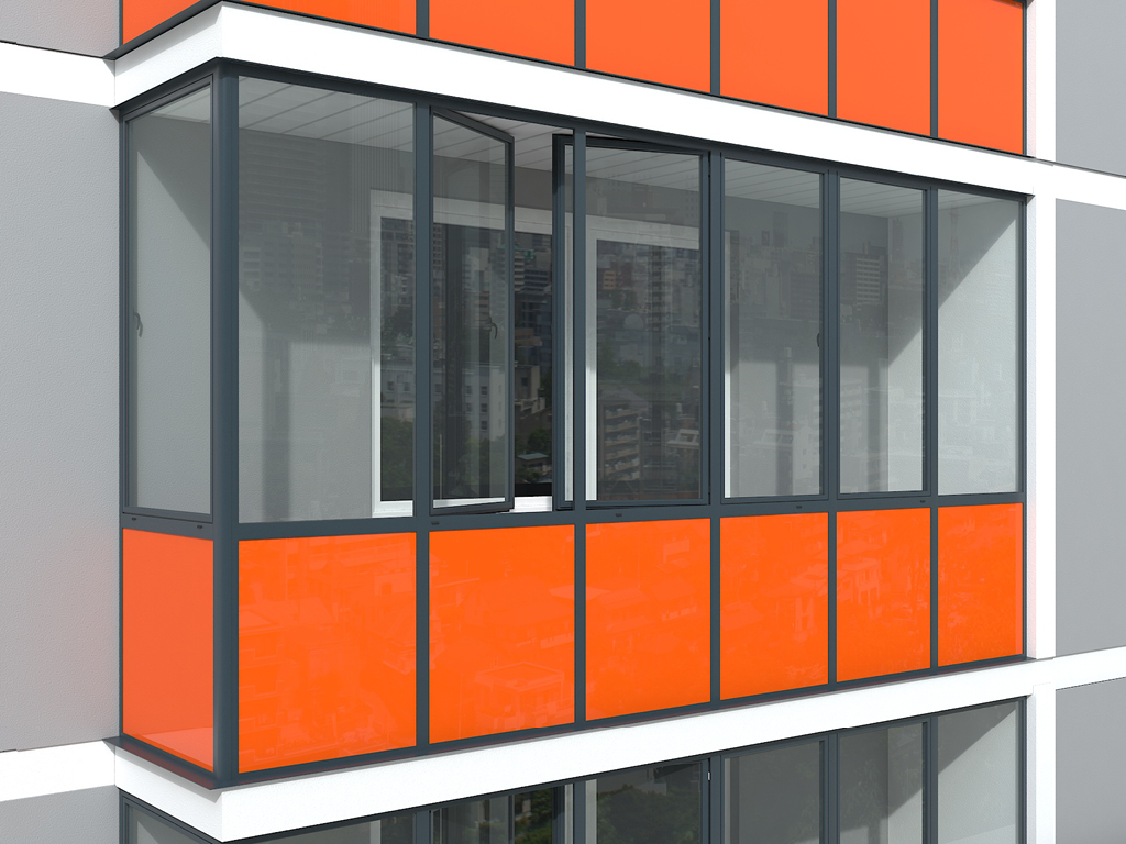 Остекление балконов, балконная система 5 Остекление балконов, балконная система 5