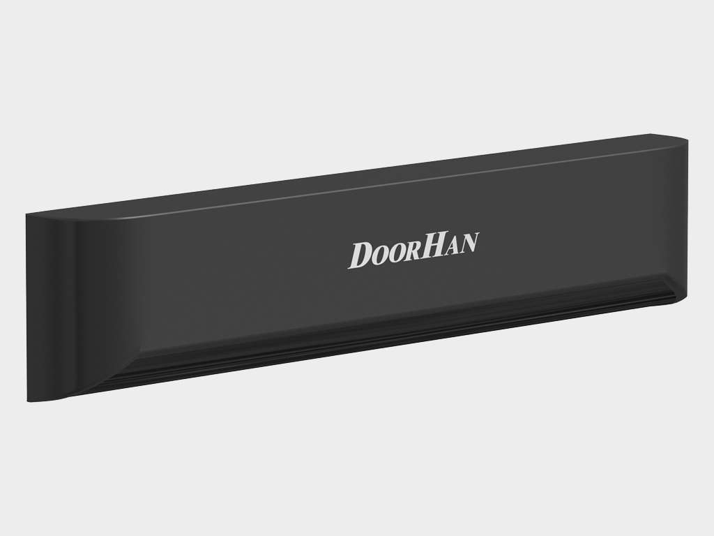 Комплект автоматической раздвижной двери (одна подвижная лайтстворка и фрамуга сверху) для привода AD-SP 15