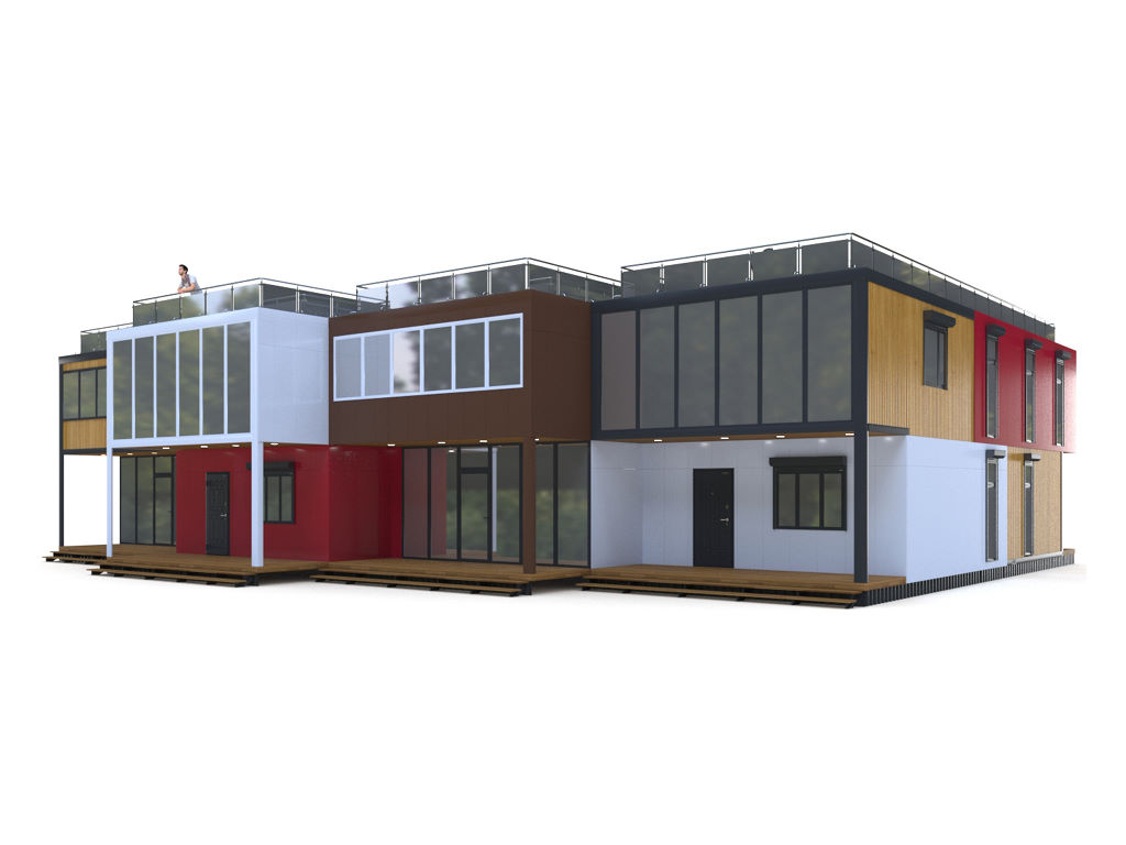 Таунхаусы DoorHan PREFAB HOUSE 14