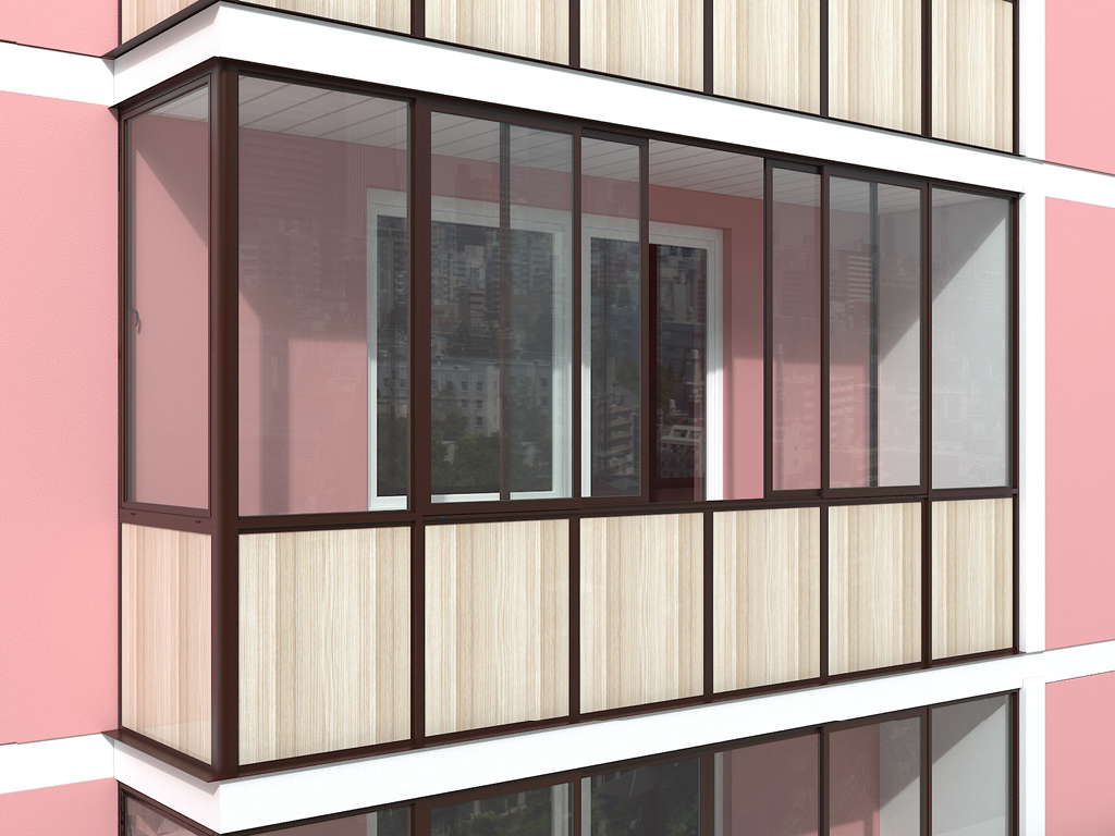 Остекление балконов, балконная система 4 Остекление балконов, балконная система 4